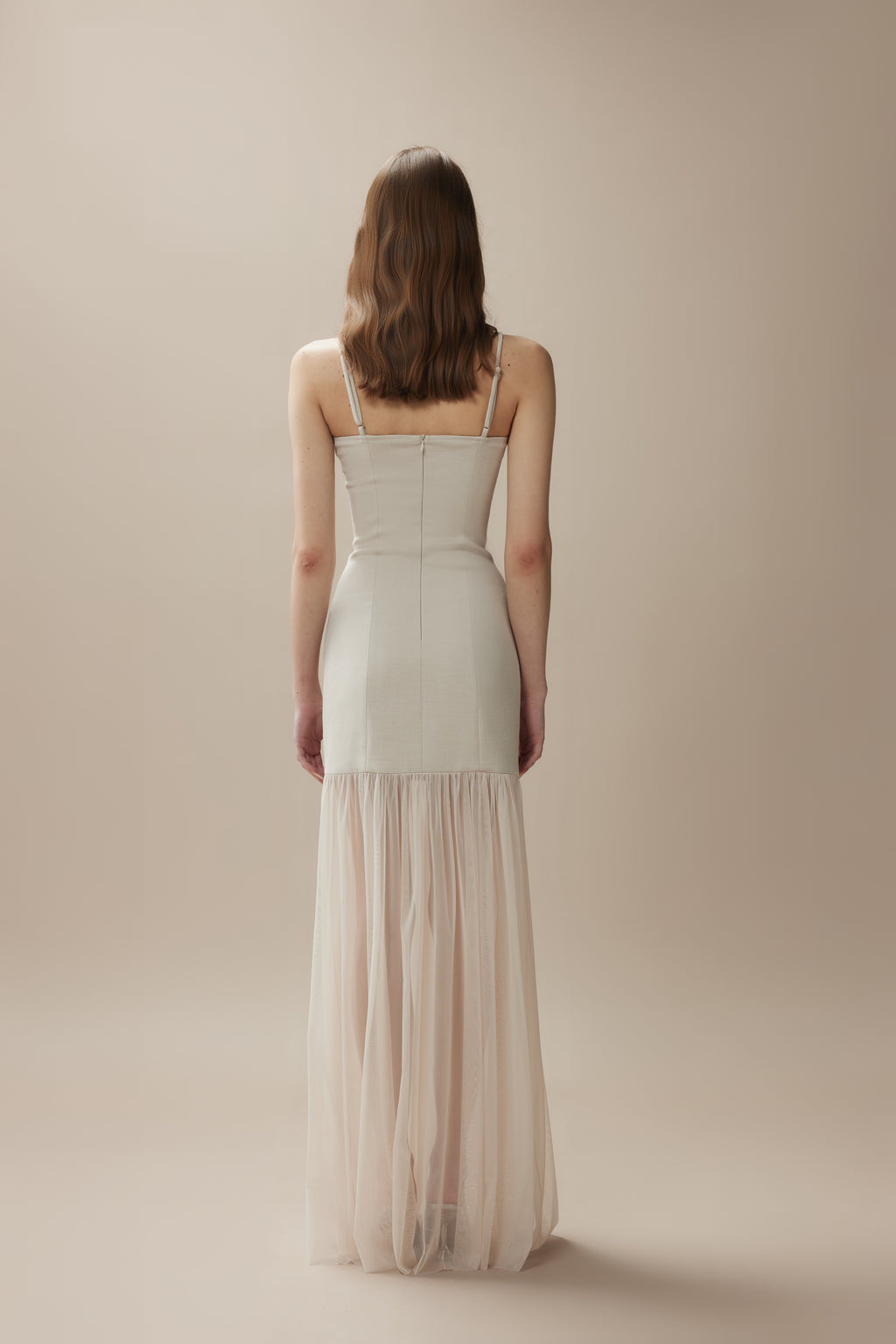 White Camellia Maxi Dress