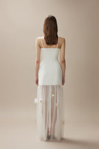 White Camellia Maxi Dress