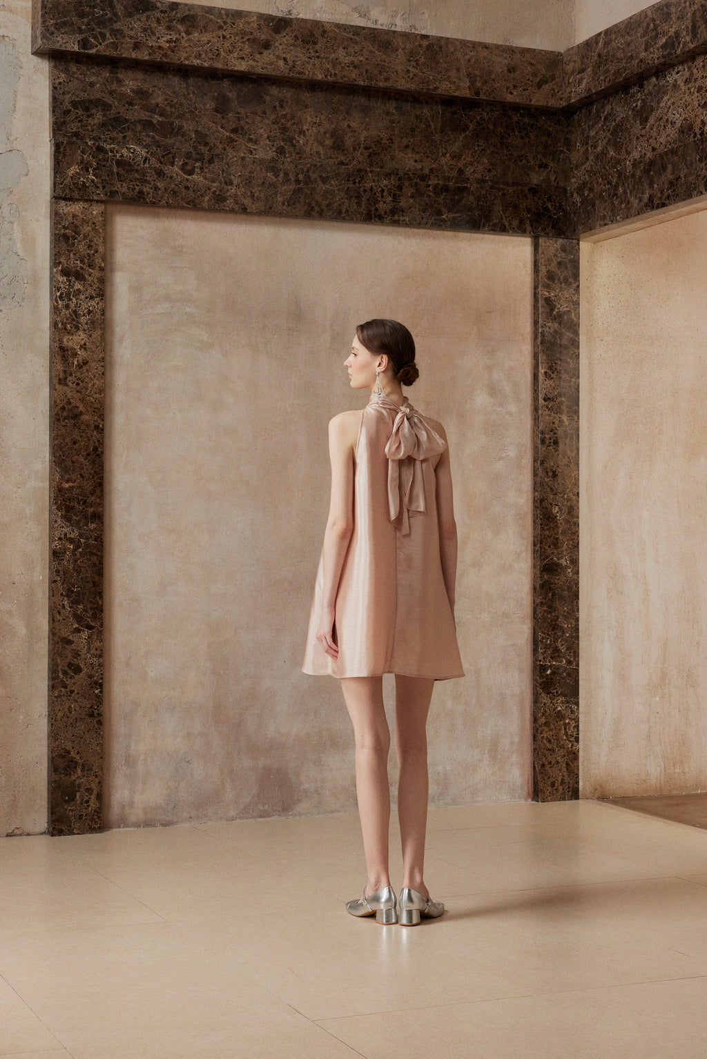 Luce di Rosa Halter Dress