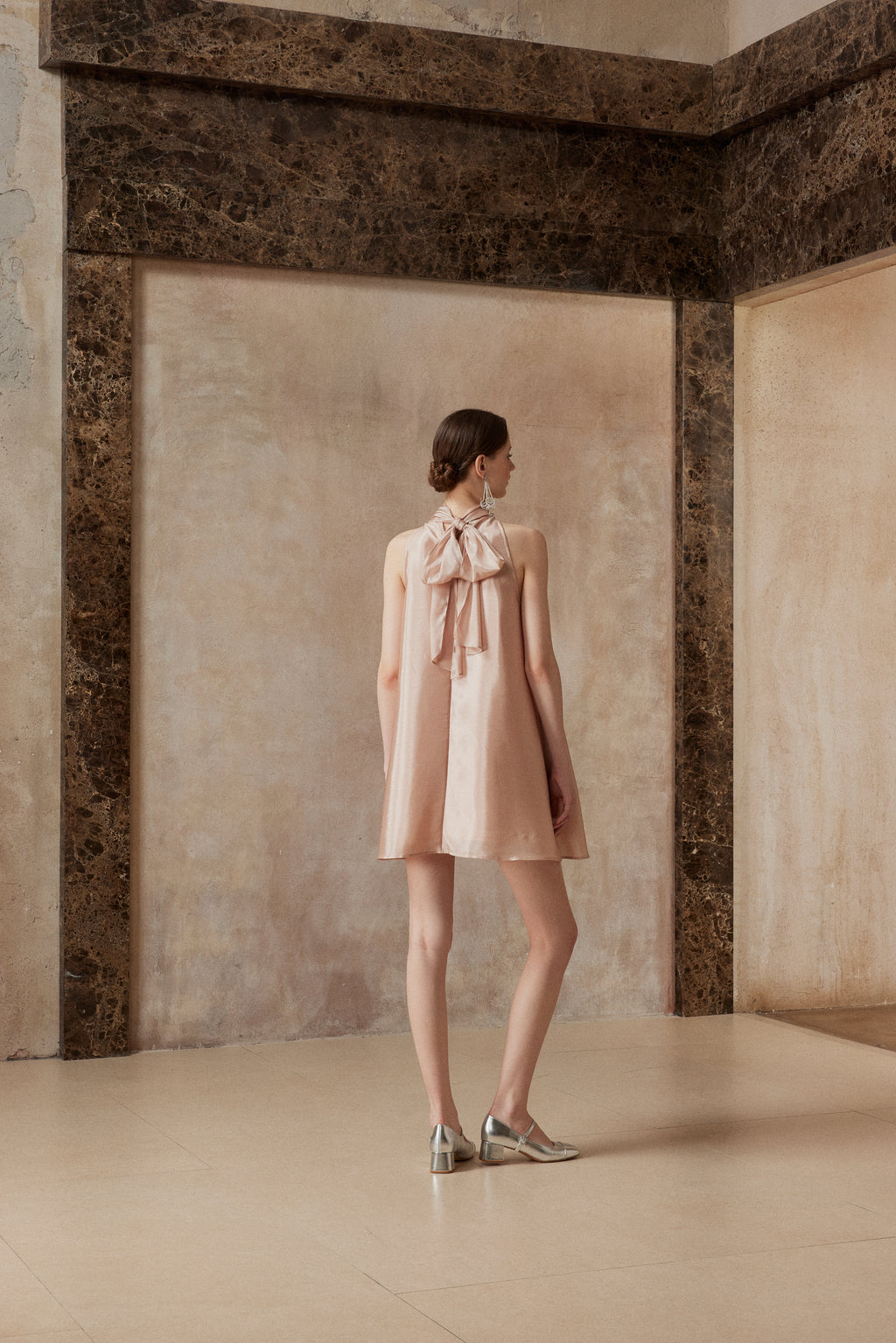 Luce di Rosa Halter Dress