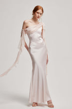 Rosa d’Aurora One-Shoulder Gown