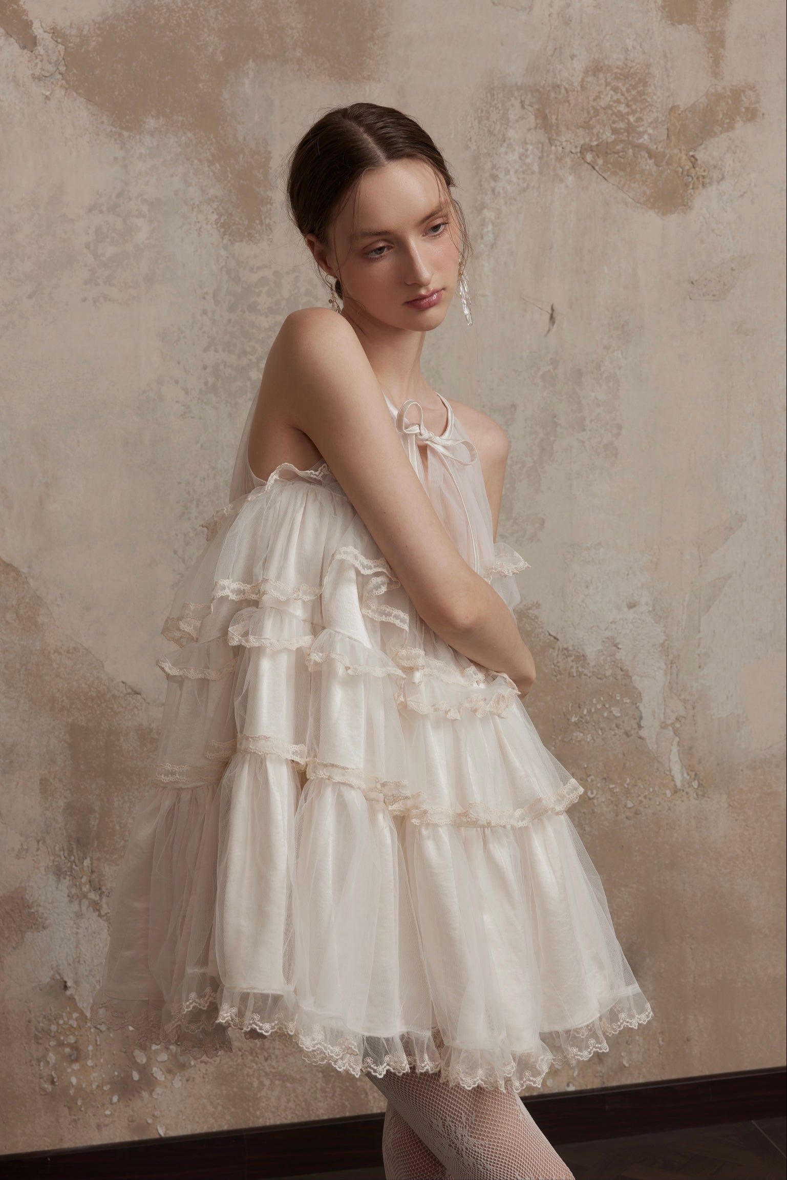 Lace Reverie Babydoll Dress