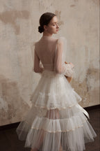 Moonlit Veil Prairie Skirt