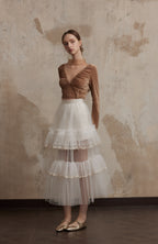 Moonlit Veil Prairie Skirt