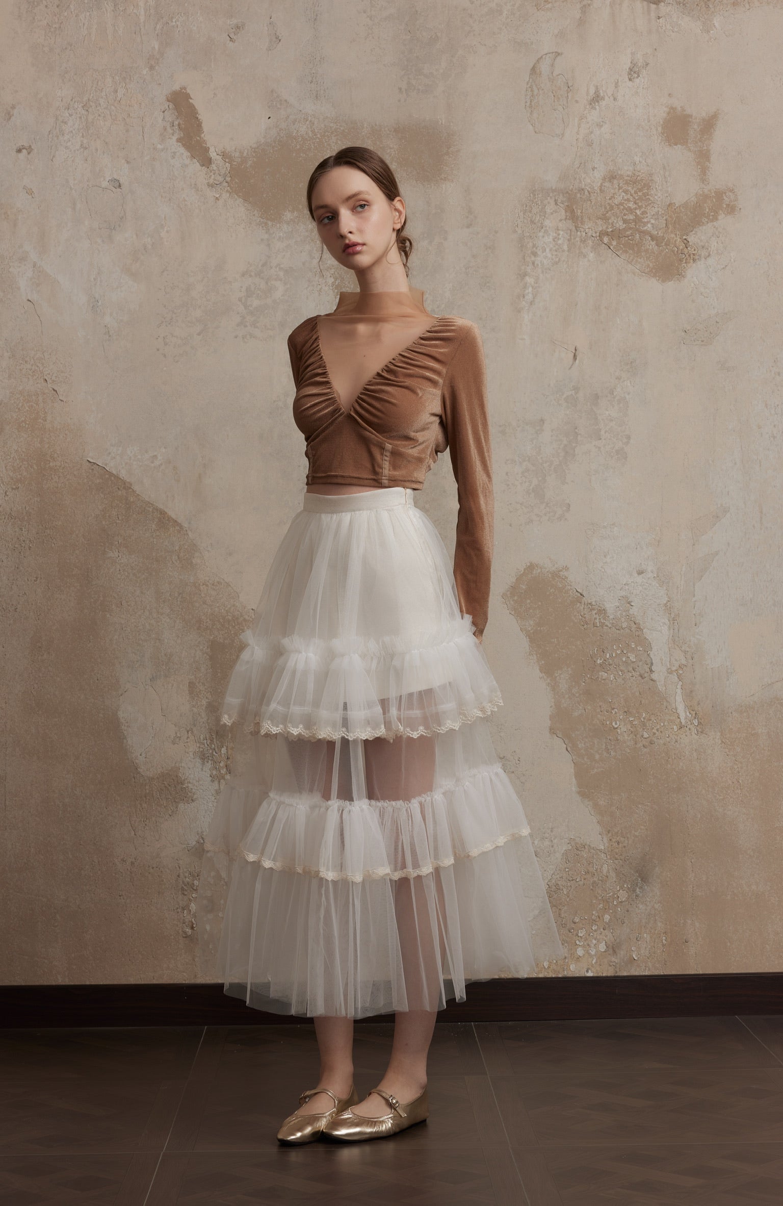 Moonlit Veil Prairie Skirt