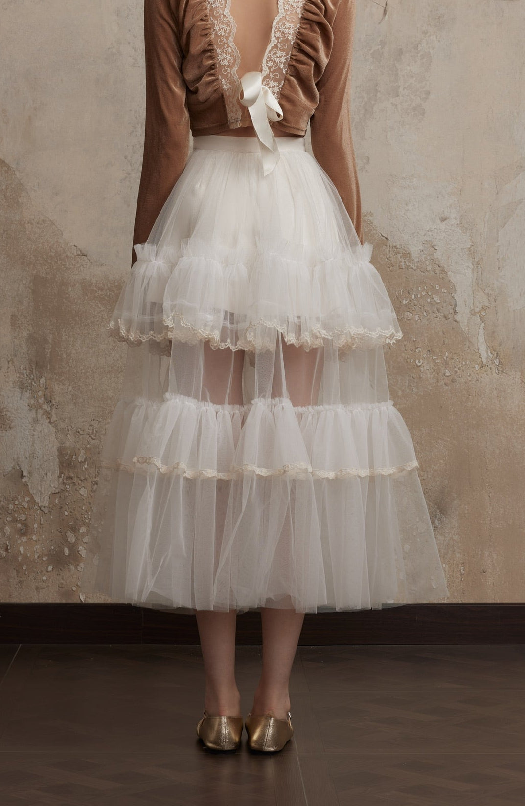 Moonlit Veil Prairie Skirt