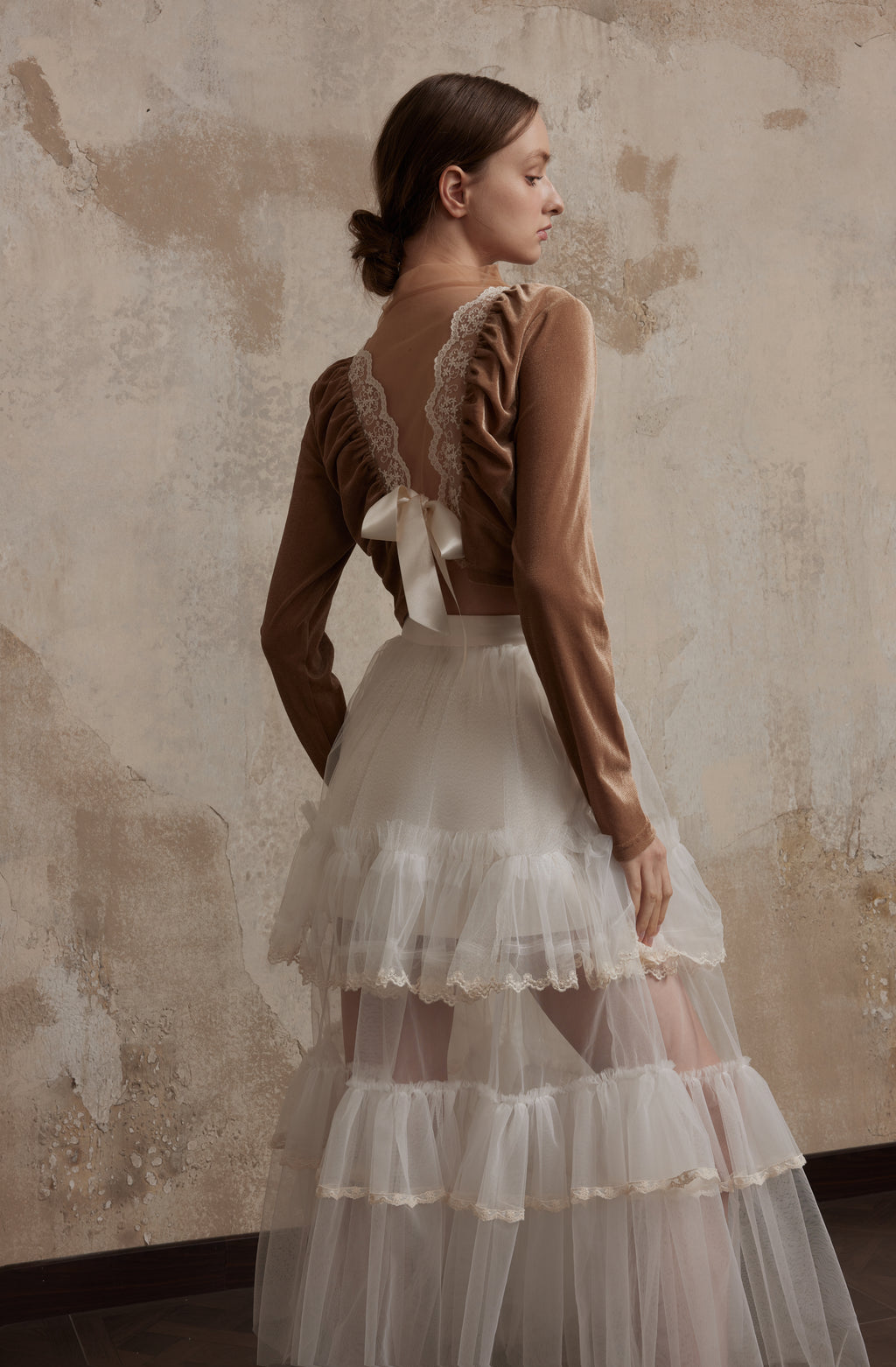 Moonlit Veil Prairie Skirt