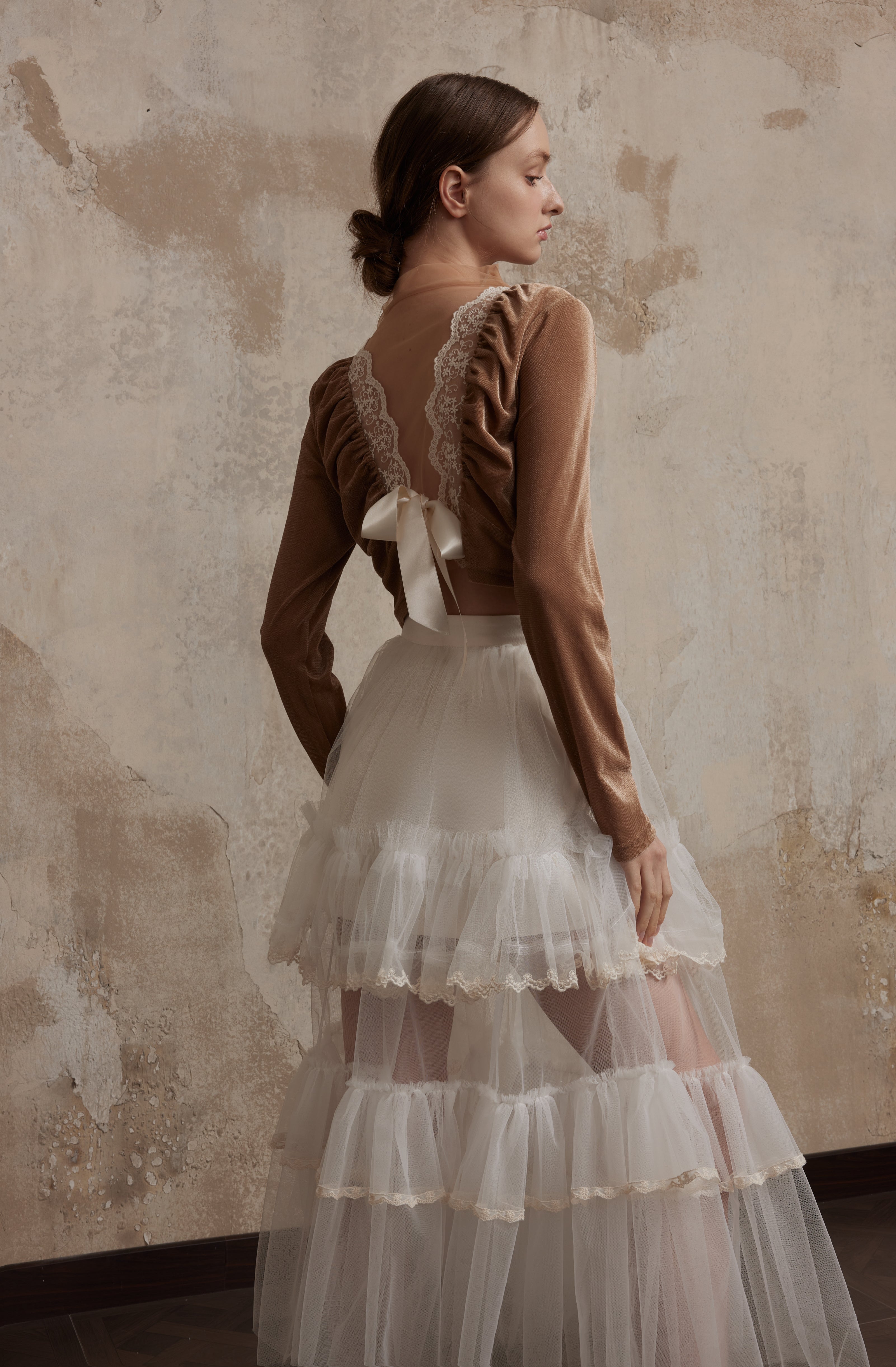 Moonlit Veil Prairie Skirt