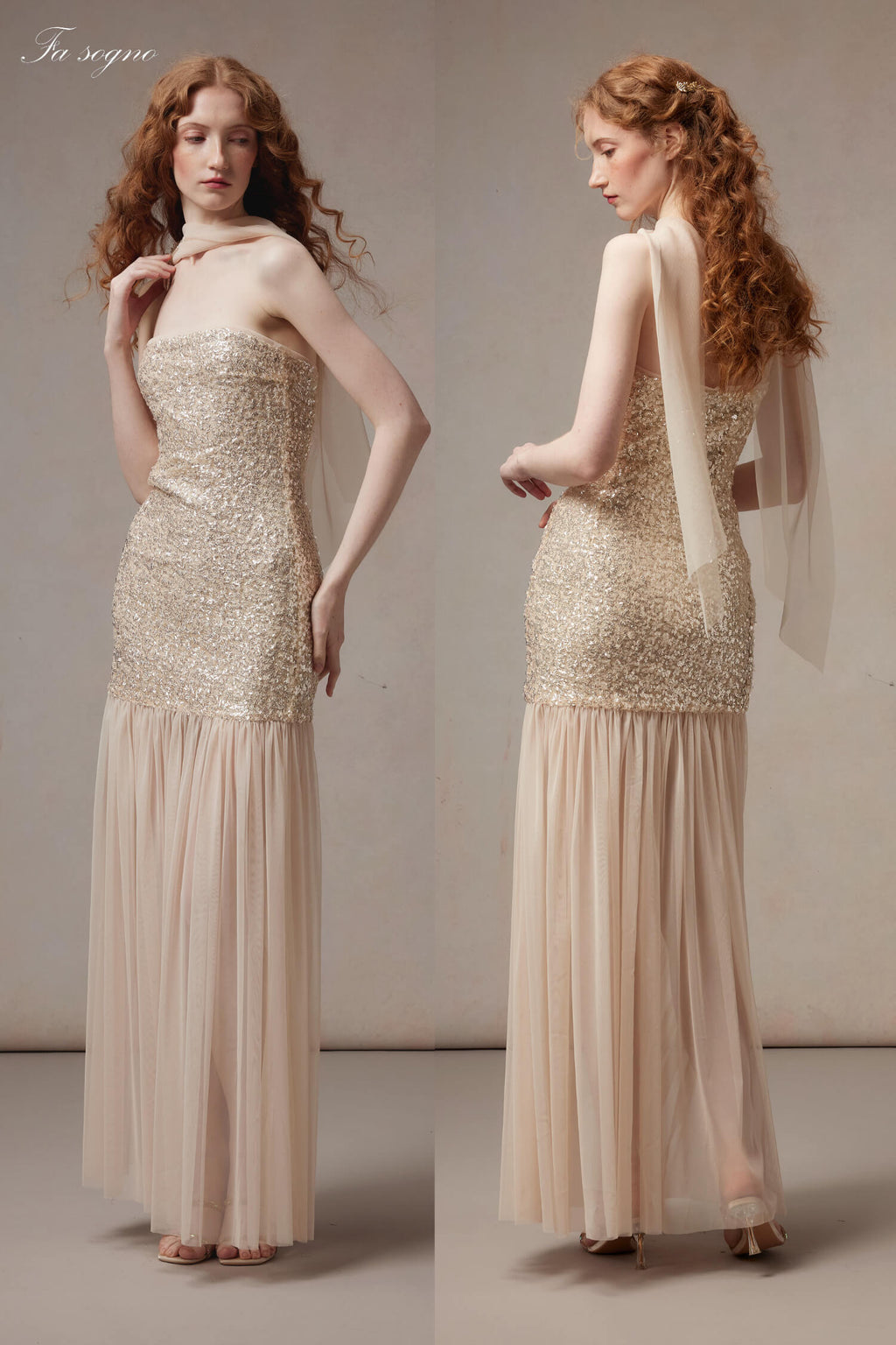 Oracolo d’Alba Maxi Dress