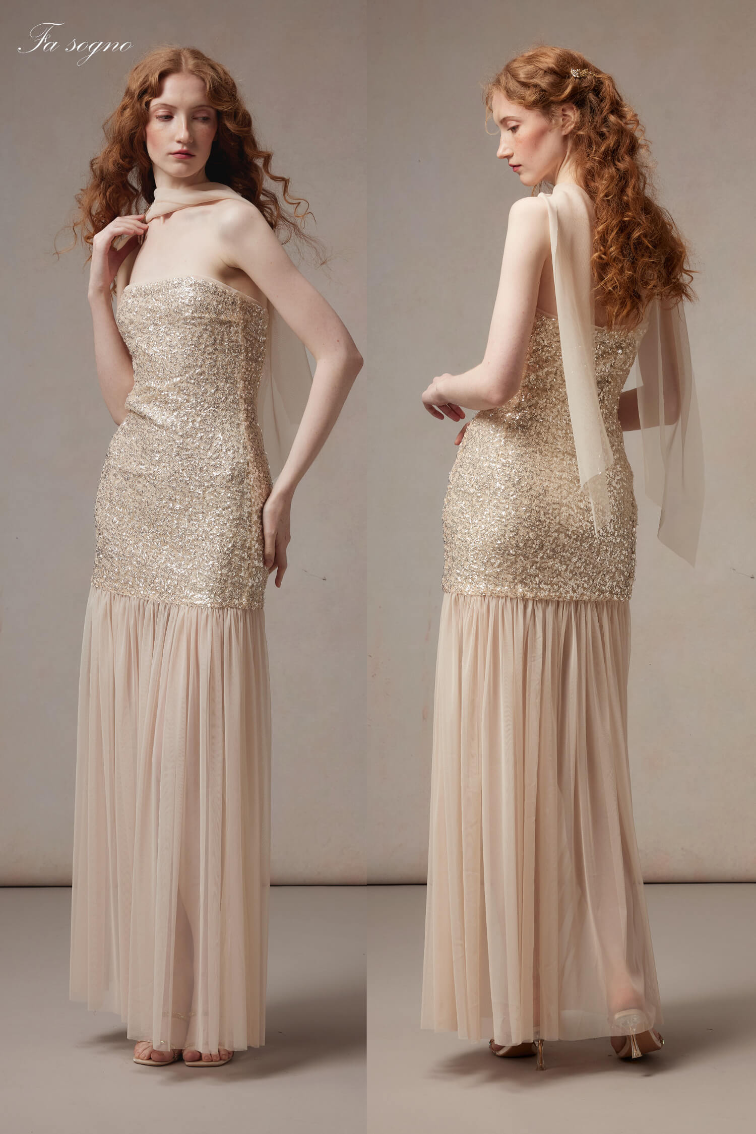 Oracolo d’Alba Maxi Dress